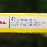 Western Super-Match 45 Automatic Ammunition Box Long Side