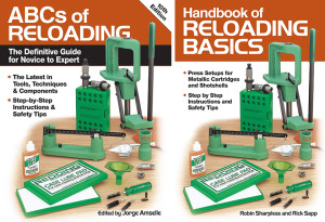 The ABCs of Reloading 10th Ed cover compared to Handbook of Reloading Basics cover.